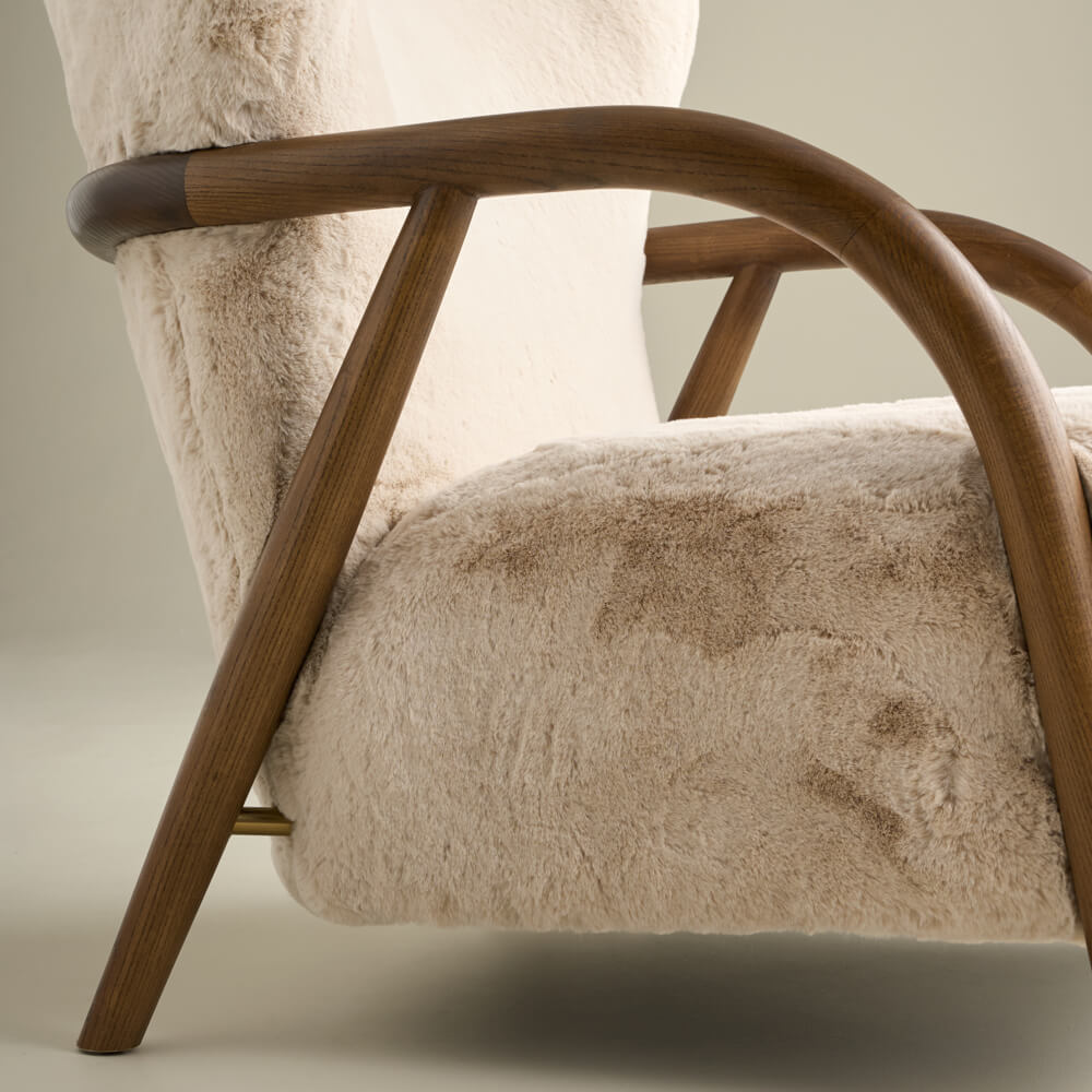 Kiko Accent Chair, Natural